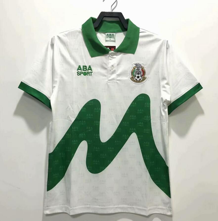 1995 Mexico Retro Away Kit Soccer Jersey